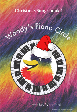 Woody's Piano Circle Christmas Songs Books