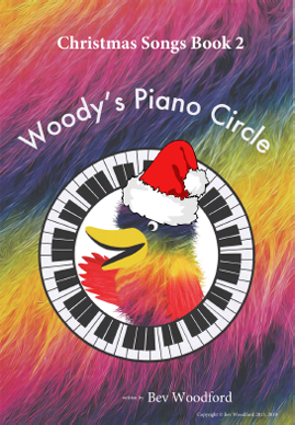 Woody's Piano Circle Christmas Songs Books