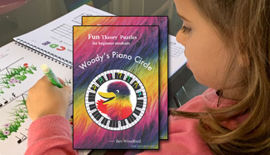 Woodys Piano Circle Puzzle Books