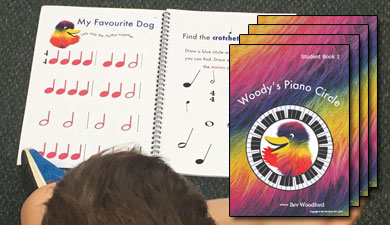 Woodys Piano Circle Student Course